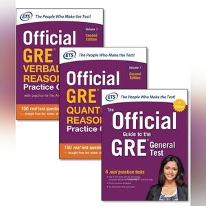 Official GRE Test Prep Books Set